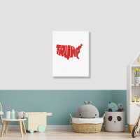 Trump Portrait Canvas Print | Artistshot