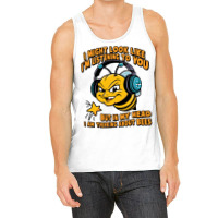 My Head I Am Thinking About Bees Tank Top | Artistshot