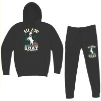 The Fantasy Football G.o.a.t. Has Arrived Hoodie & Jogger Set | Artistshot