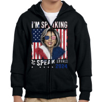 Kamala Harris 2024 Youth Zipper Hoodie | Artistshot