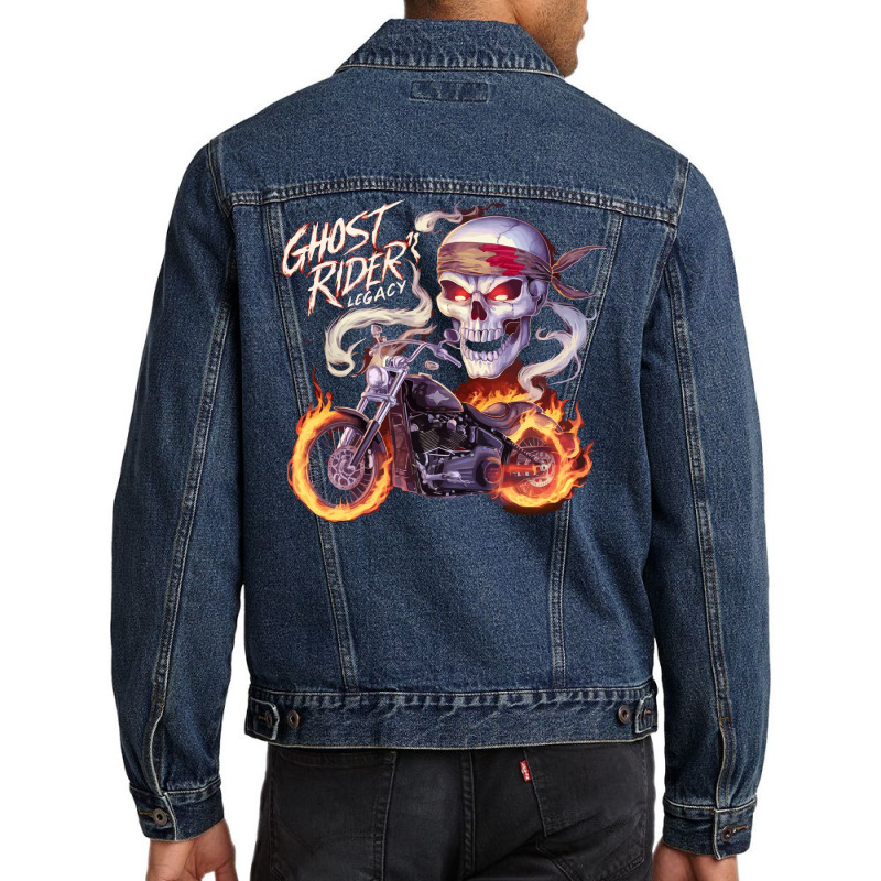 Ghost Rider Legacy Men Denim Jacket | Artistshot