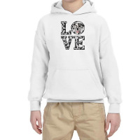 Dog Love Youth Hoodie | Artistshot