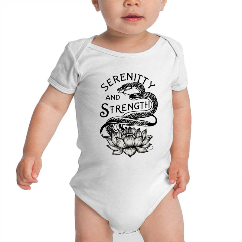 Serenity And Strength Baby Bodysuit | Artistshot