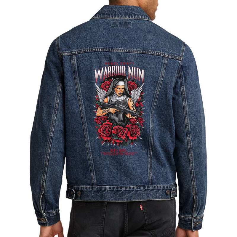 Warrior Nun Men Denim Jacket | Artistshot