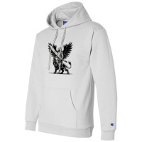 A Mythical Griffin Humanoid Champion Hoodie | Artistshot