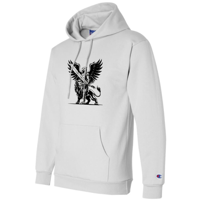 A Mythical Griffin Humanoid Champion Hoodie by Kenneth | Artistshot