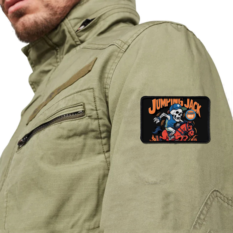 Jumping Jack Rectangle Patch | Artistshot