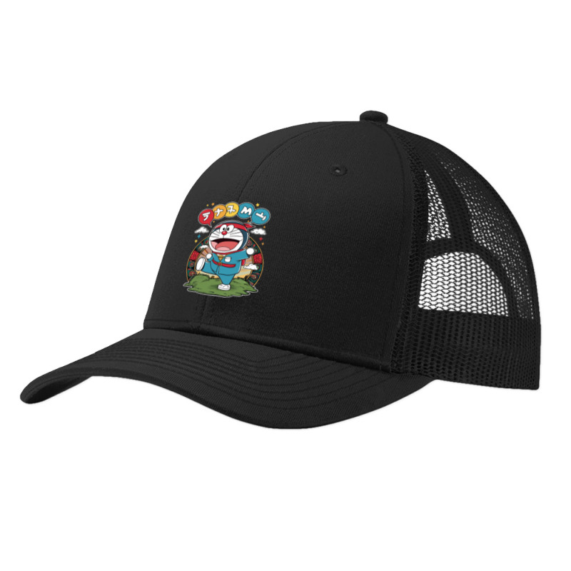 The Doremon Japanese Cartoon Pa Trucker Cap by anh | Artistshot