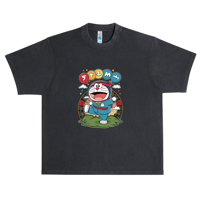 The Doremon Japanese Cartoon Urban Heavy T-shirt | Artistshot