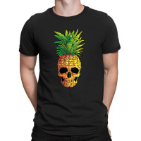 Pineapple Skull Funny Aloha Beaches Hawaiian T-shirt | Artistshot