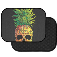 Pineapple Skull Funny Aloha Beaches Hawaiian Rear Car Mat | Artistshot