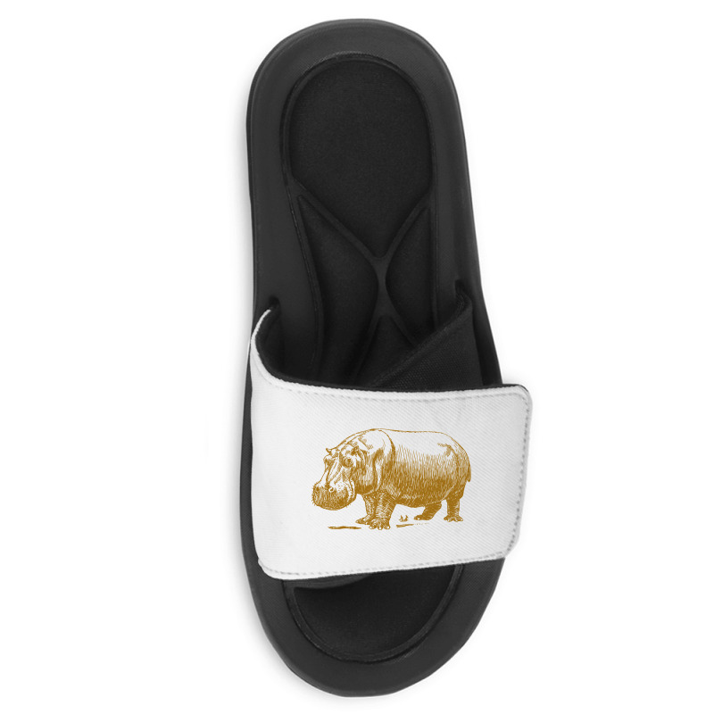 Vintage Hippopotamus Slide Sandal | Artistshot