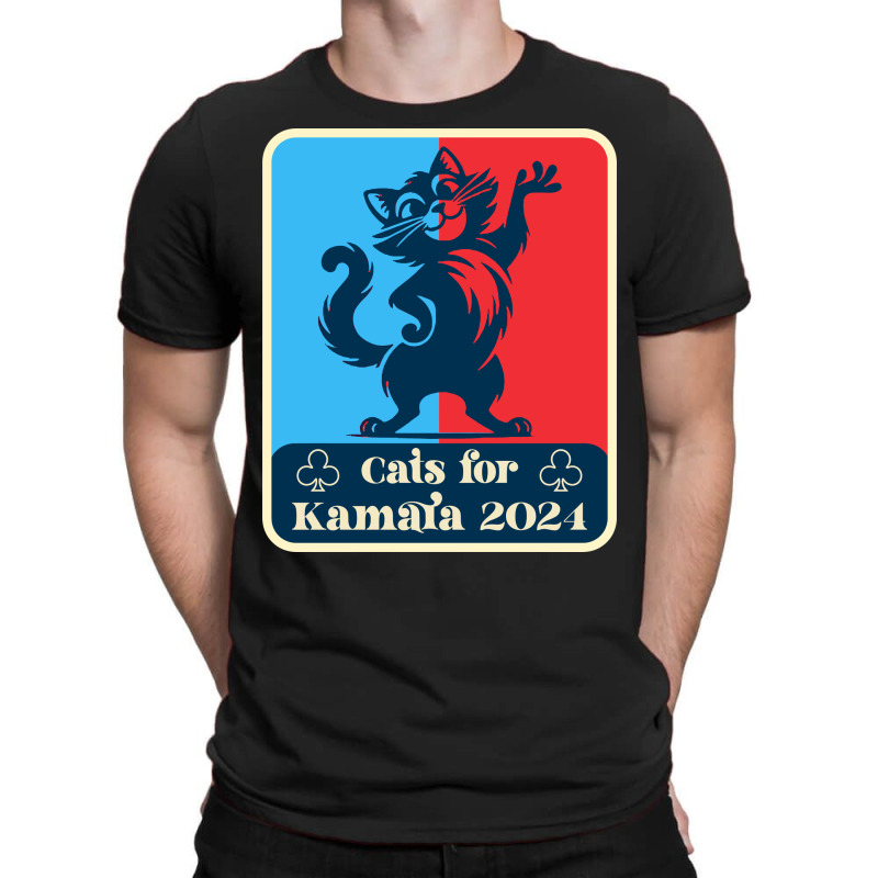 Cats For Kamala 2024 White T-shirt | Artistshot