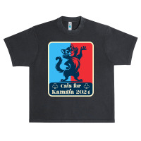 Cats For Kamala 2024 White Urban Heavy T-shirt | Artistshot