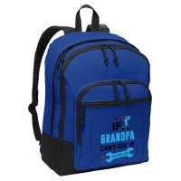 If Grandpa Can't Fix It No One Can Basic Backpack | Artistshot