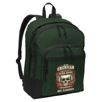 Gun Control I Am American I Have Right To Bear Arms Your Approval Basic Backpack | Artistshot