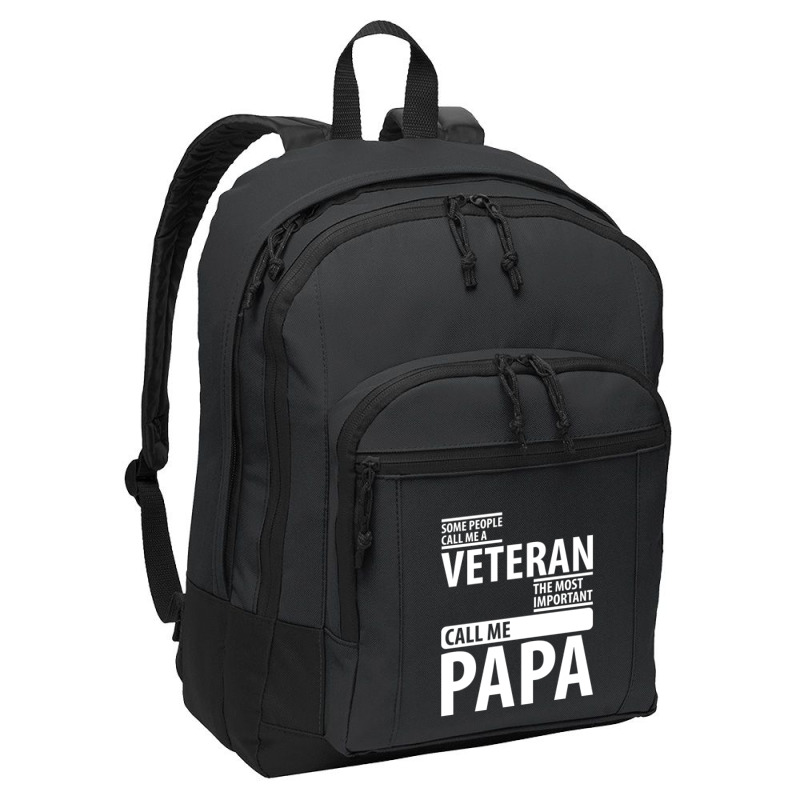 Some People Call Me A Veteran | Father's Day Gift Basic Backpack | Artistshot