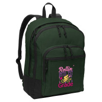 Rollin  Into 1st Grade Basic Backpack | Artistshot