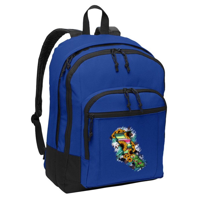 Baja California State Of Mexico Map Basic Backpack | Artistshot