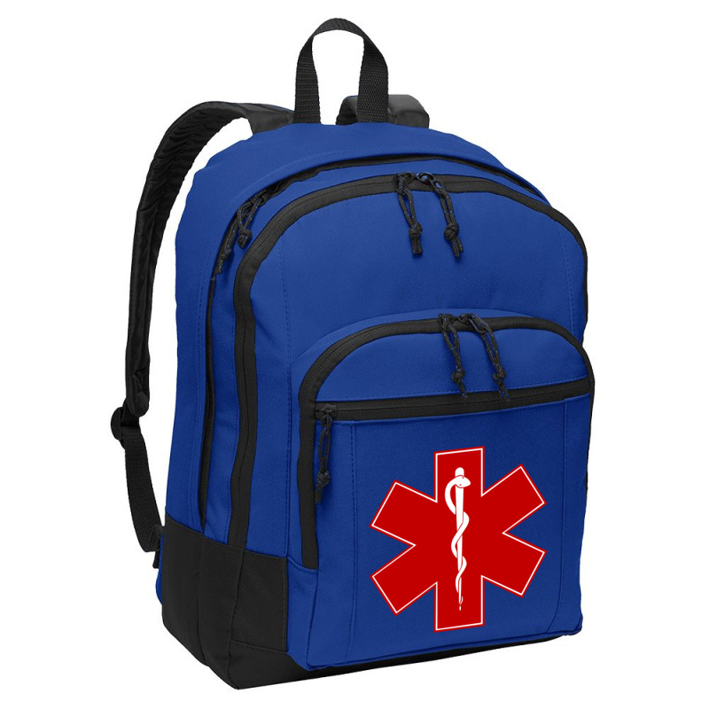 Star Of Life Emergency Medical Services Symbol, Ambulance, Basic Backpack | Artistshot