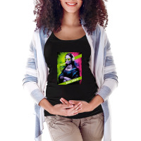 The Iconic Mona Lisa Maternity Scoop Neck T-shirt | Artistshot