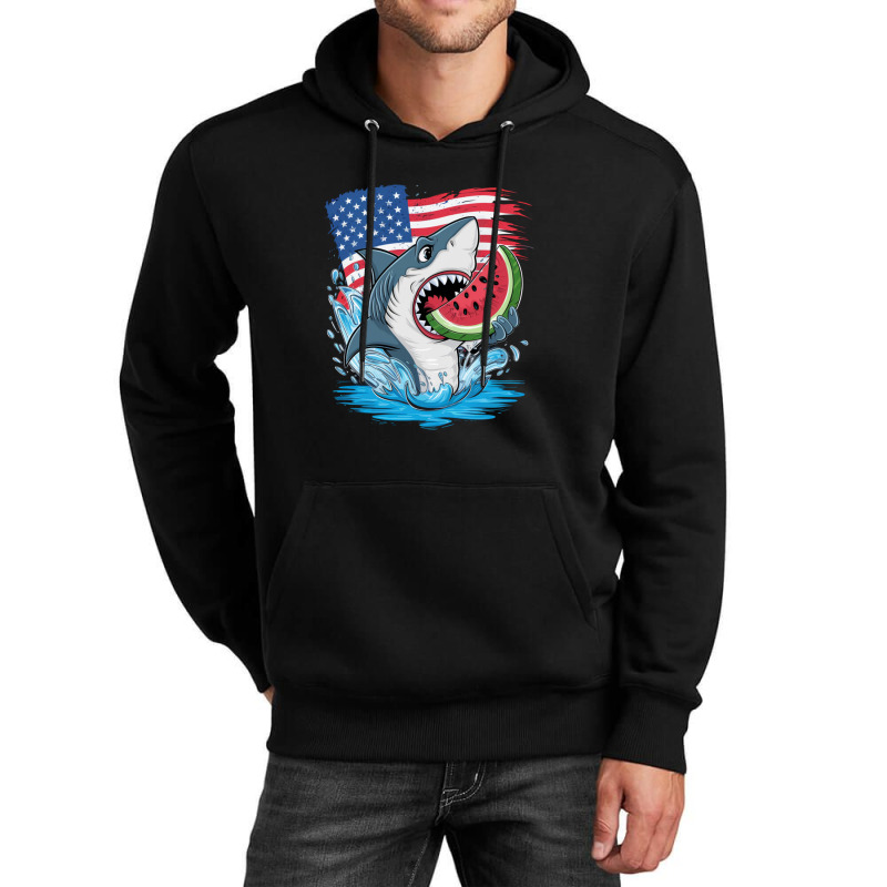 A Cartoon Shark Unisex Hoodie | Artistshot