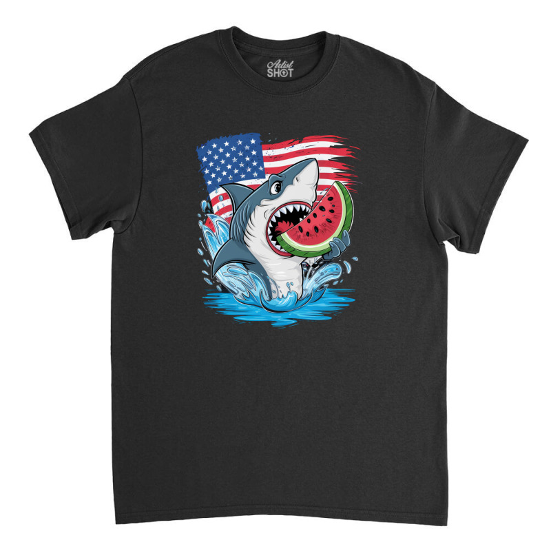 A Cartoon Shark Classic T-shirt | Artistshot