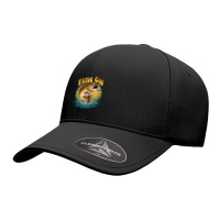 Fish On Seamless Cap | Artistshot