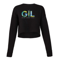 Wind Power, Solar Energy, Electric Vehicles Cropped Sweater | Artistshot