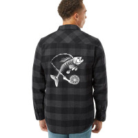 A  Fish Skeleton Flannel Shirt | Artistshot