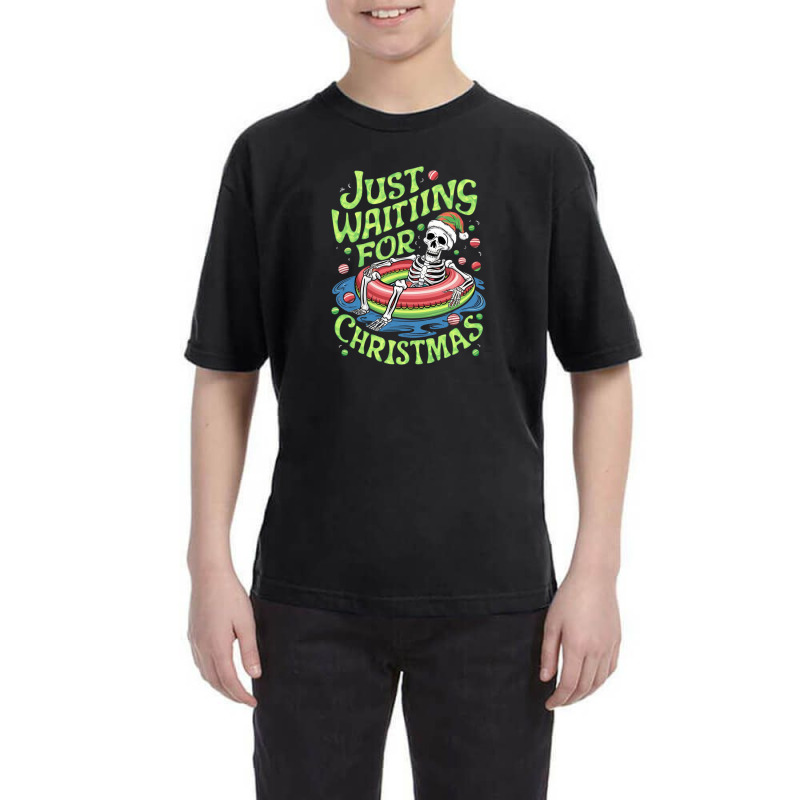 Just Waiting For Christmas Youth Tee by Donna Schennum | Artistshot