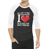 Myhot Latina Girlfriend 3/4 Sleeve Shirt | Artistshot