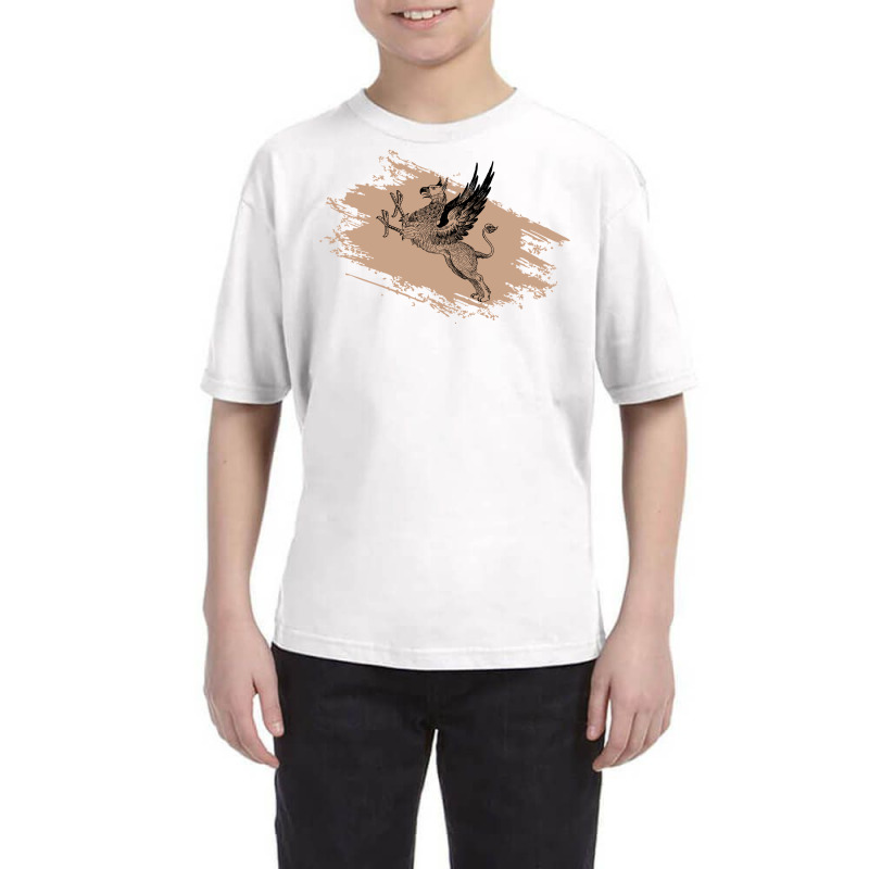 Griffin Drawing Youth Tee by HRC Design | Artistshot