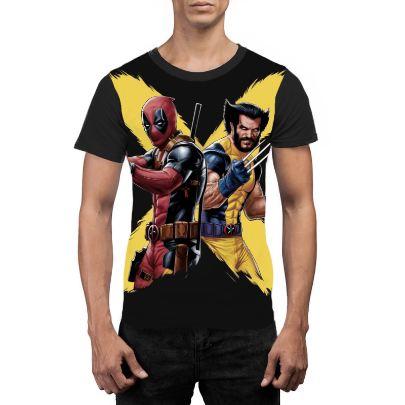 Deadpool And Wolverine (2) Graphic T-shirt | Artistshot