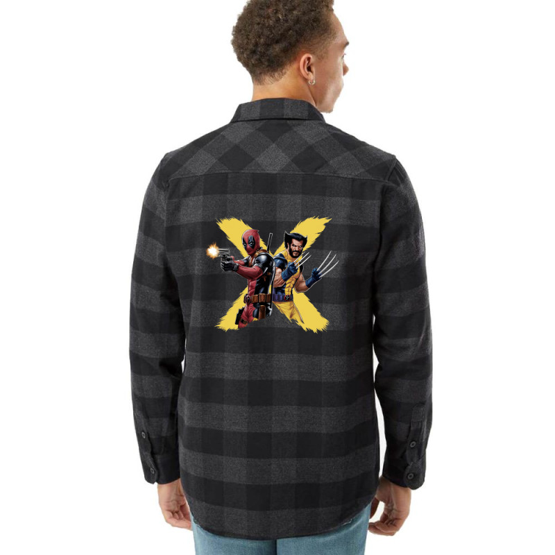 Deadpool And Wolverine (2) Flannel Shirt | Artistshot