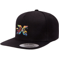 Deadpool And Wolverine 5 Panel Snapback Cap | Artistshot