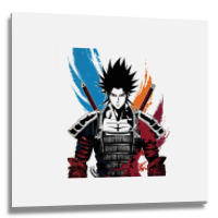 Ninja Samurai Metal Print Square | Artistshot