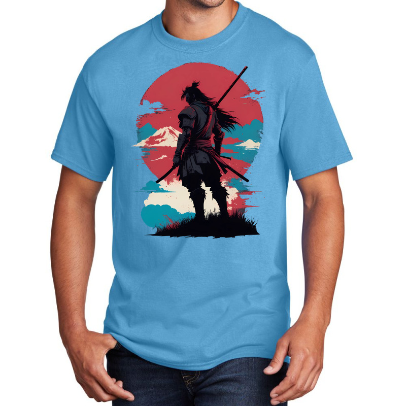 Ninja Samurai Basic T-shirt | Artistshot