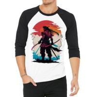 Ninja Samurai 3/4 Sleeve Shirt | Artistshot