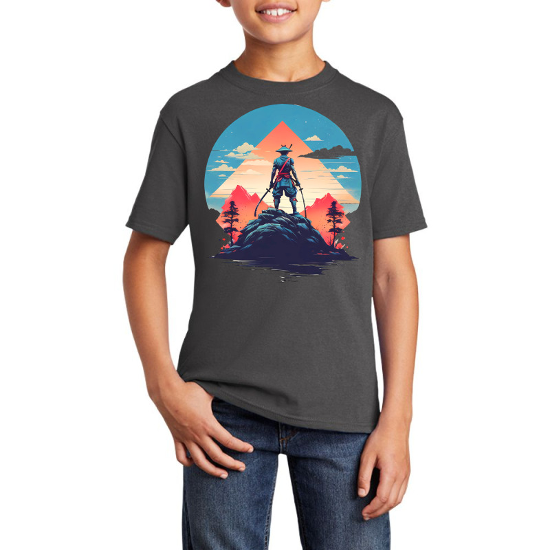 Ninja Samurai Basic Youth T-shirt | Artistshot