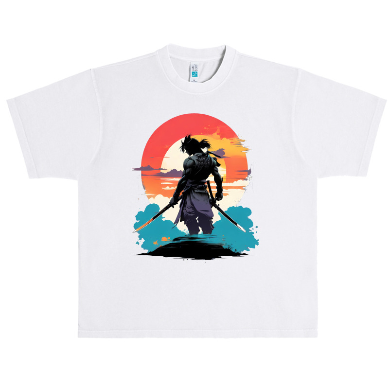 Ninja Samurai Urban Heavy T-shirt | Artistshot