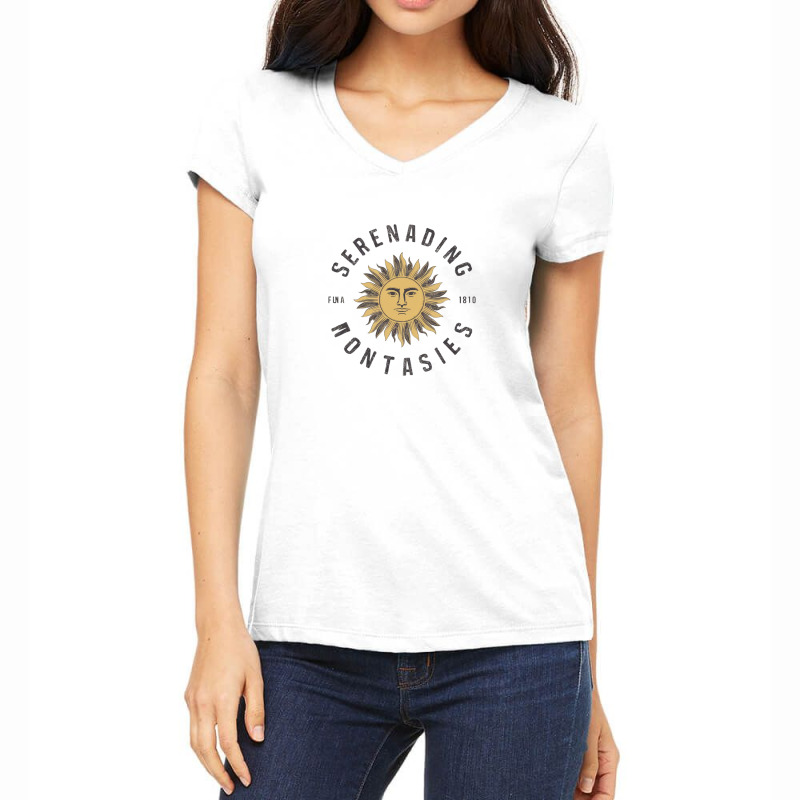 The Sun Of May Women's V-Neck T-Shirt by Donna Schennum | Artistshot