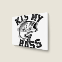 A Bass Fish Landscape Canvas Print | Artistshot