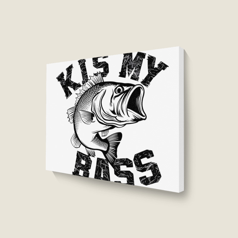 A Bass Fish Landscape Canvas Print | Artistshot