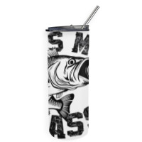 A Bass Fish Skinny Tumbler | Artistshot