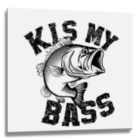 A Bass Fish Metal Print Square | Artistshot