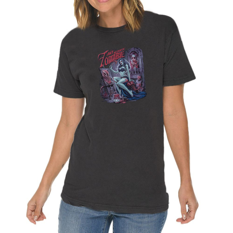 Art Never Dies Vintage T-Shirt by Donna Schennum | Artistshot