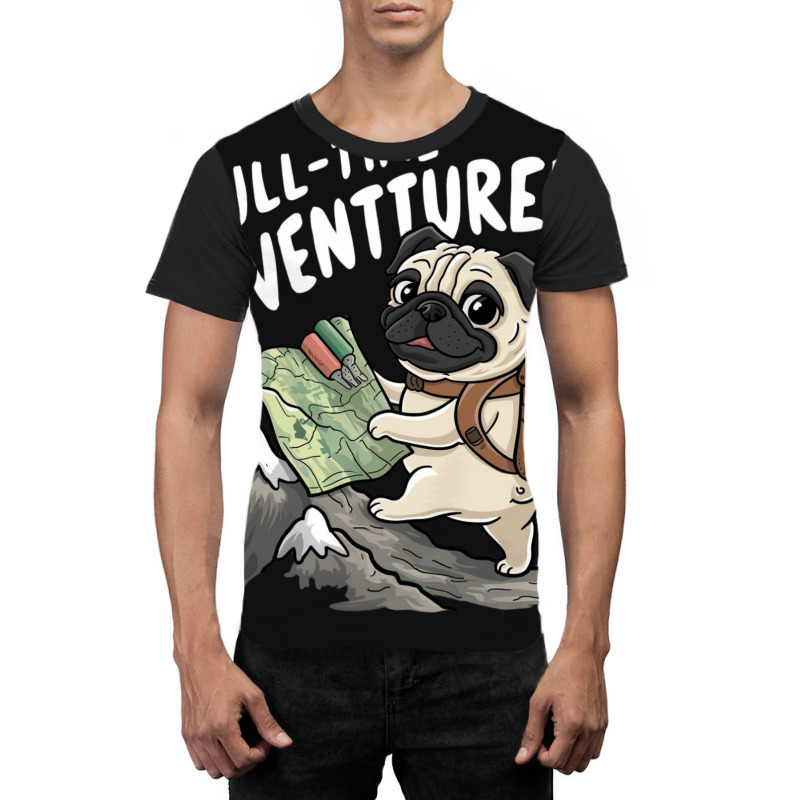 Full Time Adventurer Graphic T-shirt by Donna Schennum | Artistshot