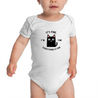 Black Cat Baby Bodysuit | Artistshot