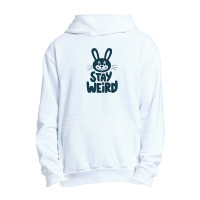 Bunny  Stay Weird Urban Pullover Hoodie | Artistshot